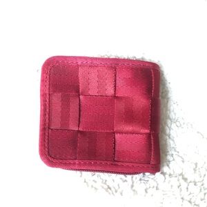 Harveys Full zip Half Wallet red